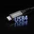 Kabel USB C 4.0 PowerDelivery 240W 40Gbps Thunderbolt 3/4 1,0m Qoltec 50669