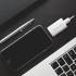 Ładowarka sieciowa GaN USB-C PD USB-A QC 3.0 65W Qoltec 50765 biała