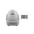 Czytnik kodów kreskowych laser 1D Qoltec 50877 USB biały