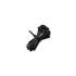 Opaski zaciskowe wielorazowe 100szt 7.2*150mm Nylon66 UV czarne Qoltec 52225
