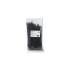 Opaski zaciskowe wielorazowe 100szt 7.2*200mm Nylon66 UV czarne Qoltec 52227