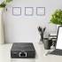Switch x 3 10/100/1000Mbps Qoltec 52249