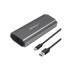 Obudowa SSD M.2 NVMe/SATA USB C 10Gbps Qoltec 52271