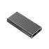 Obudowa SSD M.2 NVMe/SATA USB C 10Gbps RGB LED Qoltec 52272