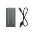 Obudowa SSD M.2 NVMe/SATA USB C 10Gbps RGB LED Qoltec 52272