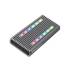 Obudowa SSD M.2 NVMe/SATA USB C 10Gbps RGB LED Qoltec 52272
