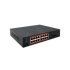 Switch x16 10/100/1000Mbps x2 SFP Qoltec 52364