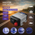 Przetwornica napięcia Pure Sine Wave 300W / 600W 12V na 230V LCD USB USB-C kompatybilna z LiFePO4 GEL AGM czysty sinus Qoltec 52687