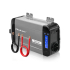 Przetwornica napięcia Pure Sine Wave 500W / 1000W 12V na 230V LCD USB USB-C kompatybilna z LiFePO4 GEL AGM czysty sinus Qoltec 52688