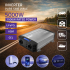 Przetwornica napięcia Pure Sine Wave 2500W / 5000W 12V na 230V LCD USB USB-C kompatybilna z LiFePO4 GEL AGM czysty sinus Qoltec 52692