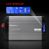 Przetwornica napięcia Pure Sine Wave 2500W / 5000W 12V na 230V LCD USB USB-C kompatybilna z LiFePO4 GEL AGM czysty sinus Qoltec 52692