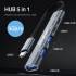 Hub USB-C 3.1 USB 2.0/3.0/USB-C x1 PD Qoltec 53790