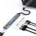 Hub USB-C 3.1 USB 2.0/3.0/USB-C x1 PD Qoltec 53790