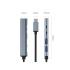 Hub USB-C 3.1 USB 2.0/3.0/USB-C x1 PD Qoltec 53790