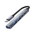 Hub USB-C 3.1 USB 2.0/3.0/USB-C x1 PD Qoltec 53790