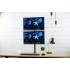 Ramię do monitora LCD kolumnowe Techly 020690 podwójne