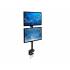 Ramię do monitora LCD kolumnowe Techly 020690 podwójne
