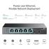 Switch TP-Link TL-SG1005P-PD x 5 10/100/1000Mbps POE 1x PoE++ IN  4x PoE+ OUT
