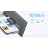 Adapter USB-C -> USB-A 10Gbps Unitek A1048ABK01