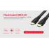 Kabel HDMI 2.0 4K 60Hz płaski 3m Unitek C11063BK-3M