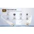 Kabel HDMI 2.0 4K M/M 1,0m Unitek C11090AWH03-1M biały