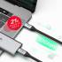 Kabel USB C - USB C PD 100W 4K 60Hz 10Gbps 1,0m Unitek C14082ABK czarny