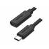 Kabel USB C PD 100W 0,5m przedłużacz Unitek C14086BK