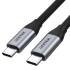 Kabel USB C - USB C PD 100W 4K 60Hz 5Gbps 2,0m Unitek C14091ABK