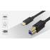 Kabel USB 3.0 USB C na USB B 2,0m Unitek C14096BK-2M do drukarki