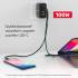 Kabel USB C 4.0 PowerDelivery 100W 40Gbps 0,8m Unitek C14100BK-0.8M