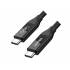 Kabel USB C 4.0 PowerDelivery 100W 40Gbps 0,8m Unitek C14100BK-0.8M