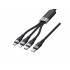 Kabel USB C 3w1 micro/Lightning/USB C 1,5m Unitek C14101BK-1.5M
