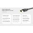 Kabel zasilający 65W Lenovo USB-C na 11x4.5 mm Yoga Unitek C14115BK-1.8M