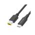 Kabel zasilający 65W Lenovo USB-C na 11x4.5 mm Yoga Unitek C14115BK-1.8M