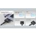 Kabel zasilający 140W USB-C na MagSafe 3 1,0m Unitek C14121BK-1M
