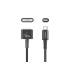 Kabel zasilający 140W USB-C na MagSafe 3 2,0m Unitek C14121BK-2M