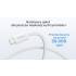 Kabel USB-C -> USB-C PD 100W 1,0m zwijany magnetycznie Unitek C14141ACL01-1M beżowy