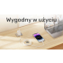 Kabel USB-C -> USB-C PD 100W 1,0m zwijany magnetycznie Unitek C14141APK01-1M różowy