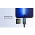 Kabel USB-C - USB-C PD 60W 480Mbps z wyświetlaczem 2,0m Unitek C14158ABK01-2M