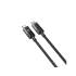 Kabel USB-C - USB-C PD 60W 480Mbps z wyświetlaczem 2,0m Unitek C14158ABK01-2M