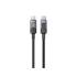 Kabel USB-C - USB-C PD 60W 480Mbps z wyświetlaczem 2,0m Unitek C14158ABK01-2M