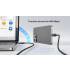 Kabel USB-C - USB-C PD 60W 480Mbps z wyświetlaczem 3,0m Unitek C14158ABK01-3M