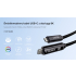 Kabel optyczny USB-C 8K@30Hz 10Gbps PD60W 7,0m Unitek C14178ABK01-7M