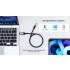 Adapter / karta sieciowa USB-C RJ45 1Gbps kabel 1m Unitek C18148AGY01-1M
