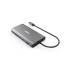 Hub USB-C -> USB x2 HDMI 4K VGA RJ45 PD czytnik SD audio Unitek D1019B
