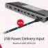 Hub USB-C -> replikator portów 11w1 Unitek D1022A