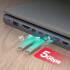 Hub USB-C -> USB x3 HDMI 4K VGA RJ45 PD czytnik SD audio Unitek D1022B