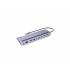 Hub USB-C -> USB x3 HDMI 4K VGA RJ45 PD czytnik SD audio Unitek D1022B
