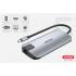 Hub USB-C -> USB 3.1 x2 HDMI 4k RJ45 PD Unitek D1028A