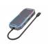 Hub USB-C -> USB 3.1 x2 USB-C x2 HDMI RJ45 audio PD 100W 10Gbps Unitek D1029A